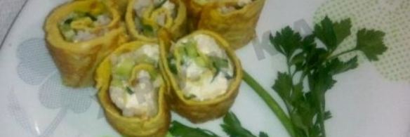 яичные роллы по-корейски