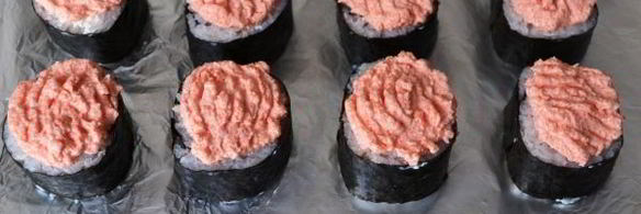 запеченные роллы с курицей