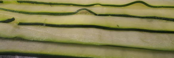 куриный рулет в цукини