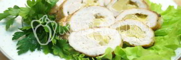 куриные рулетики новогоднее настроение