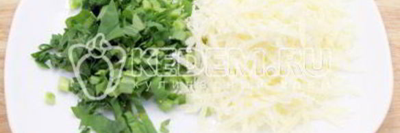 куриные рулетики с черемшой и сыром