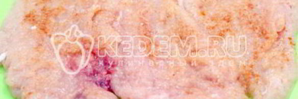 куриные рулетики с печенью