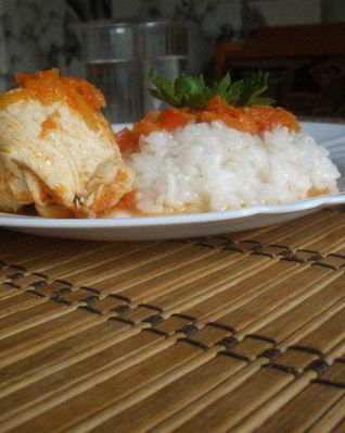 Куриные рулетики