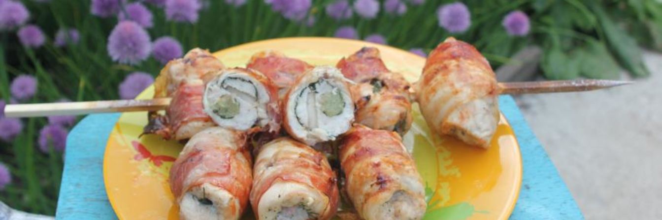 Куриные рулеты с ревенем РевЕртыши