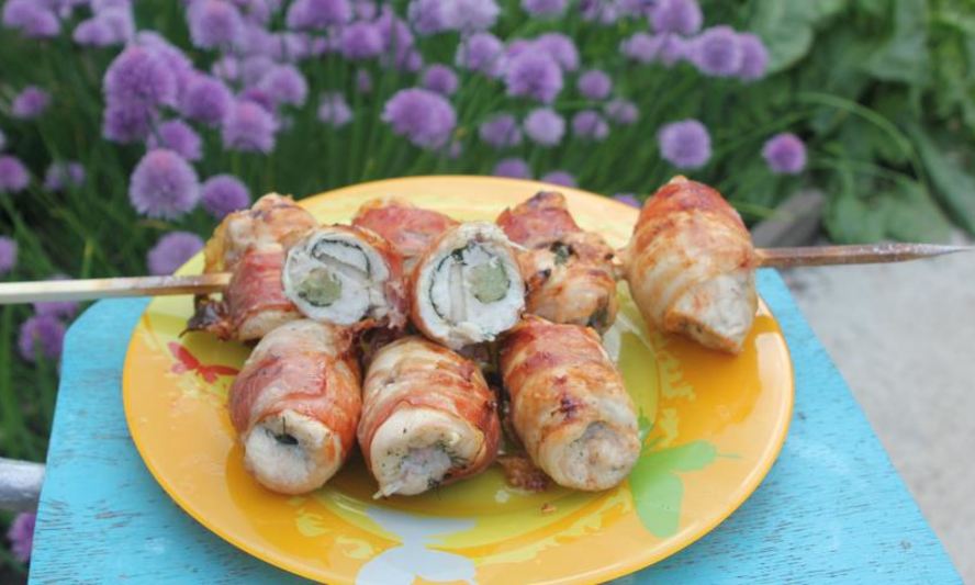 Рецепт куриных рулетов с ревенем ревертыши