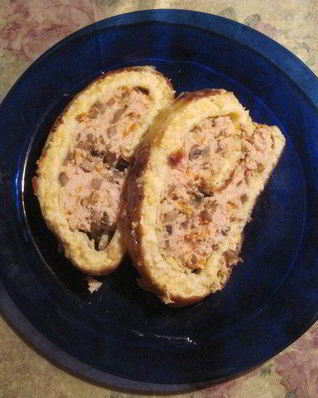 Мамин яичный рулет