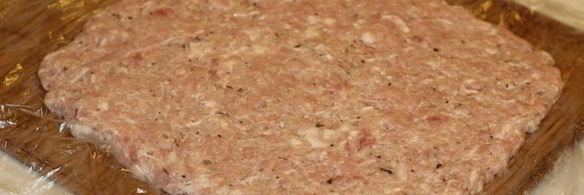 мясной рулет с клюквой