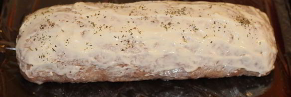 мясной рулет с клюквой