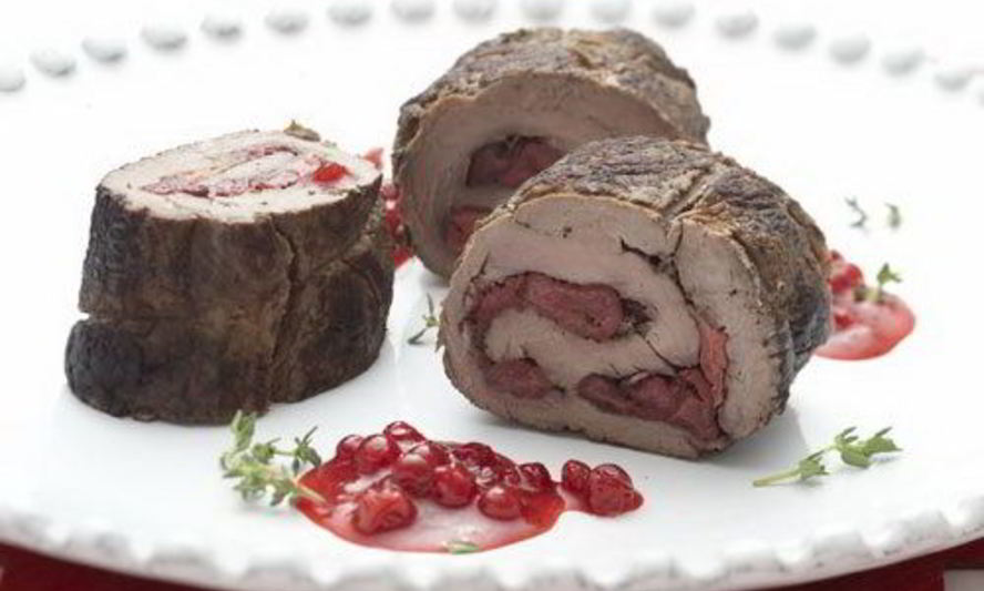 Рецепт мясного рулета