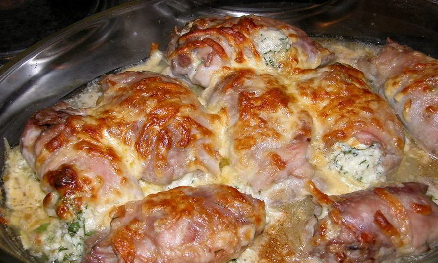 Рецепт мясных рулетиков