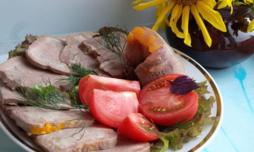 Рецепт рулета из говяжьего языка