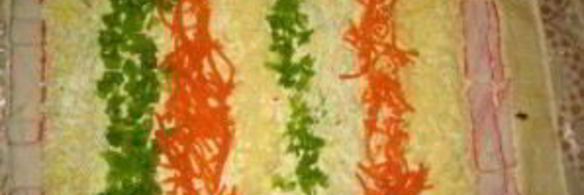 рулет из крабовых палочек в лаваше