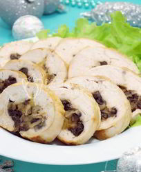 Рулет из куриной грудки