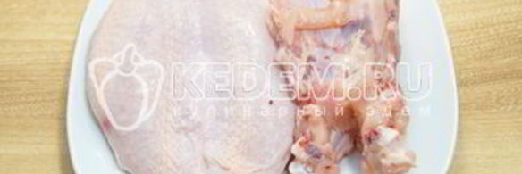 рулет из куриной грудки