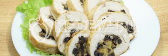 рулет из куриной грудки