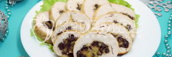 рулет из куриной грудки