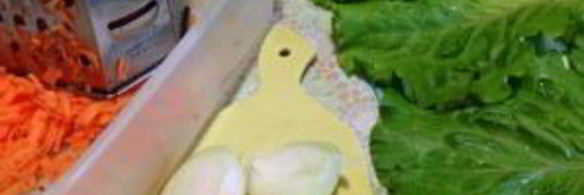 рулет из лаваша с корейской морковкой