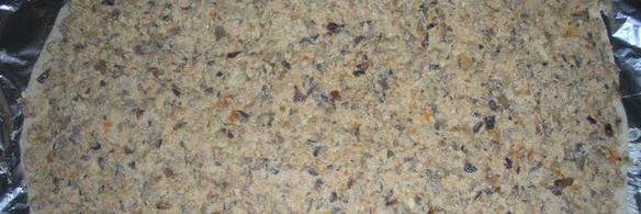 рулет из лаваша с курочкой и грибочками