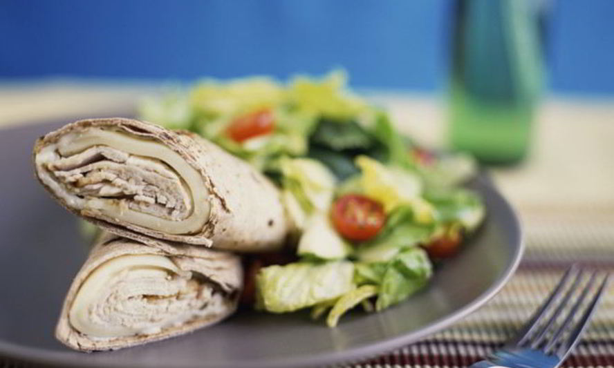 Рецепт рулета из лаваша с ветчиной