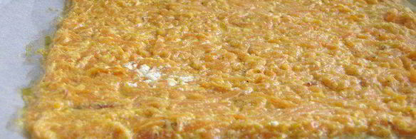 рулет из моркови с сыром и зеленью