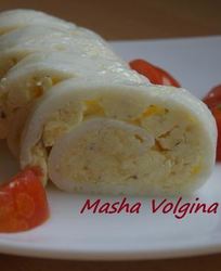 Рулет из омлета Необычный