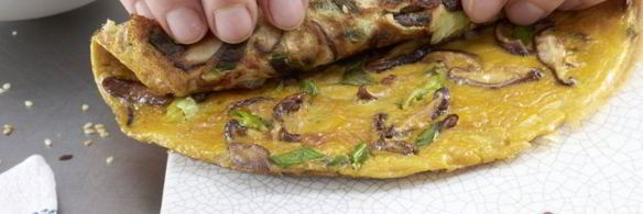 рулет из омлета