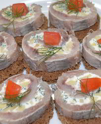 Рулет из сельди