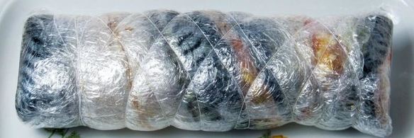 рулет из скумбрии с желатином