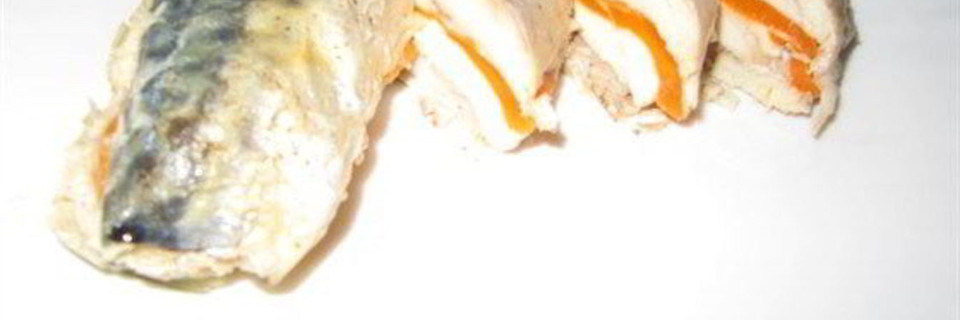 Рулет из скумбрии в фольге