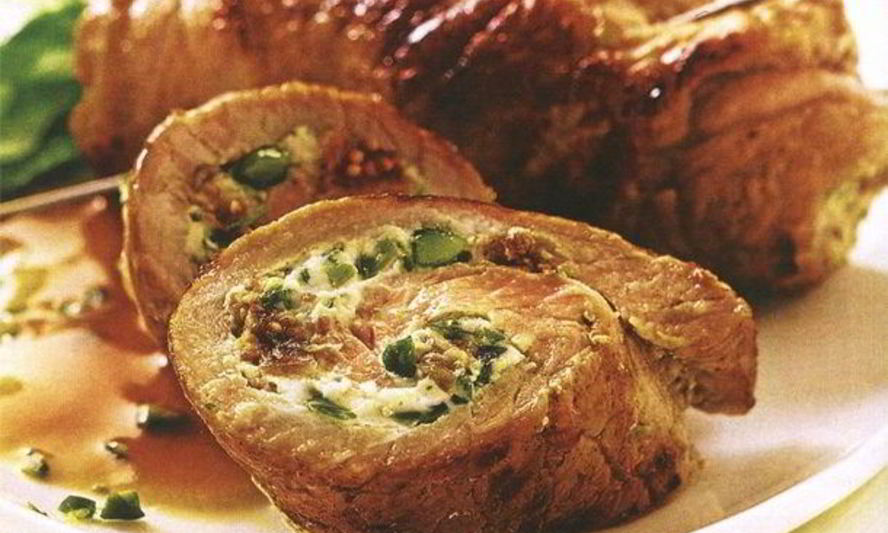 Рецепт рулета из свинины в фольге