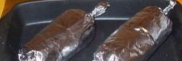 рулет из свинины в фольге