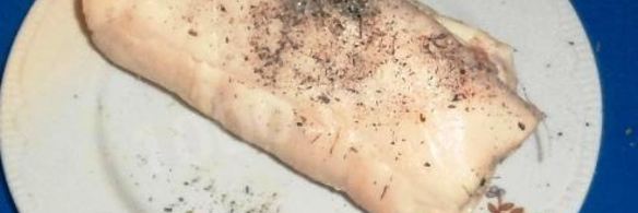 рулет из свиного сала