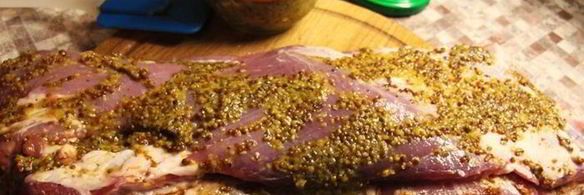 рулет из свиной пашинки