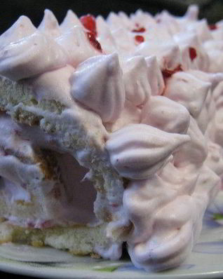 Рулет Клубника со сливками