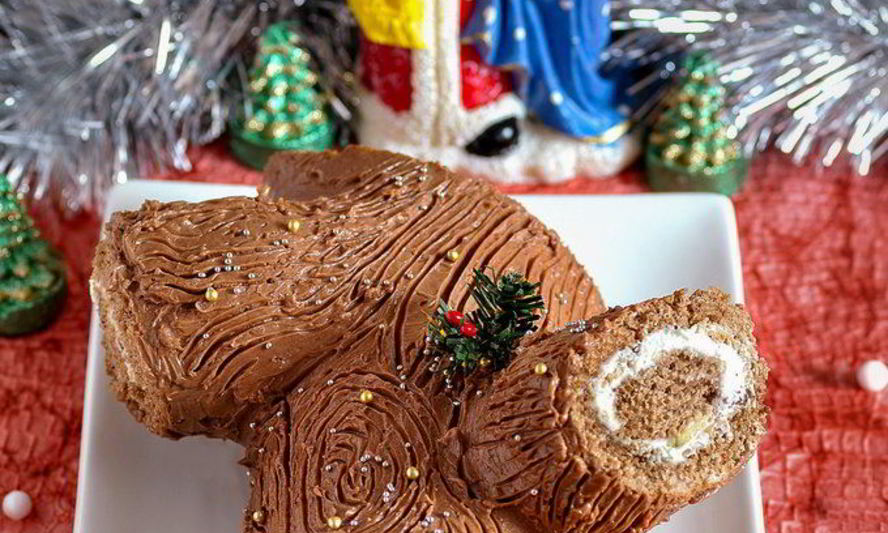 Рецепт рулета рождественское полено