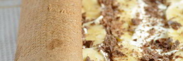 рулет рождественское полено