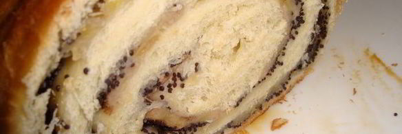 рулет с маком и бананом язык проглотишь