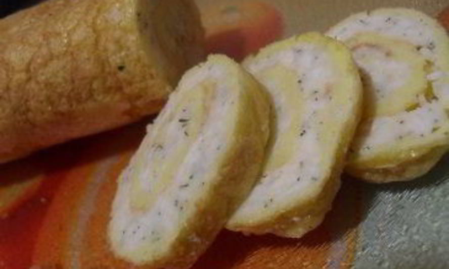 Рецепт рулета с сыром