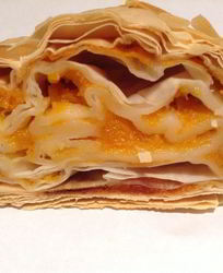 Рулет с тыквой и курагой