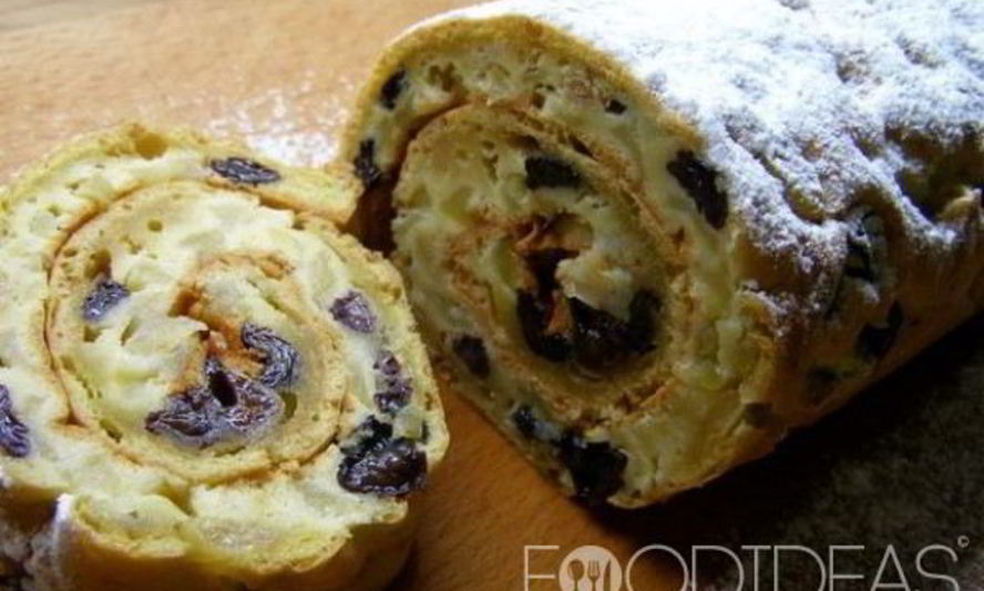 Рецепт рулета с яблоками