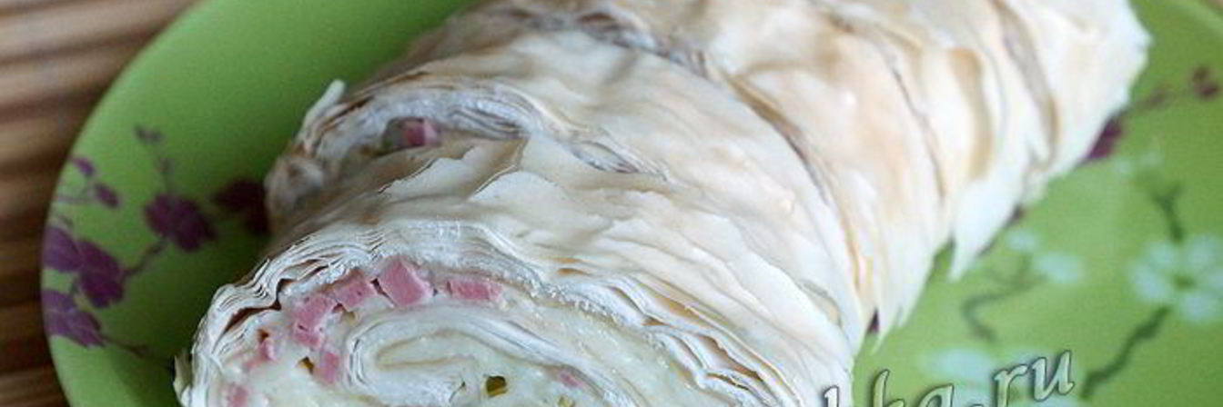 Рулет запеченный