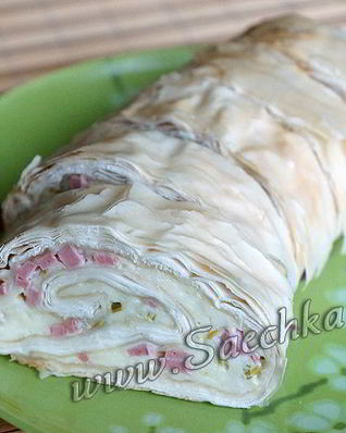 Рулет запеченный