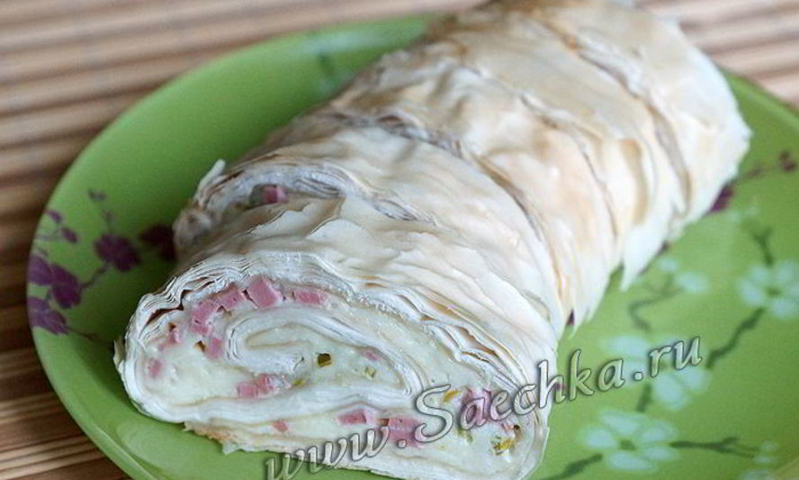Рецепт рулета запеченного