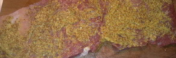 рулетик из свининки с броколи