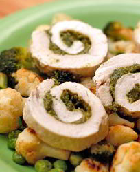 Рулетики из индейки