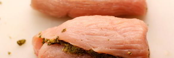 рулетики из индейки