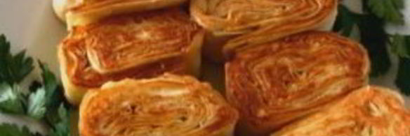 рулетики из лаваша с курицей и сыром