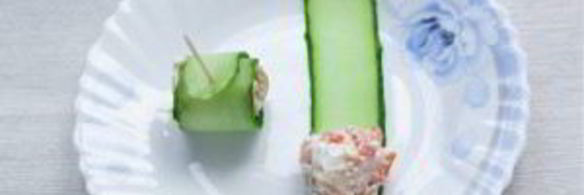 рулетики из огурцов с начинкой