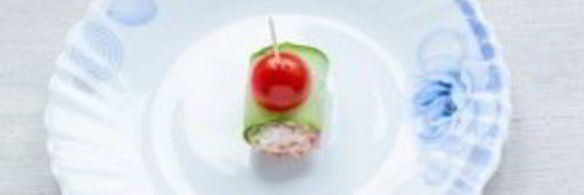 рулетики из огурцов с начинкой