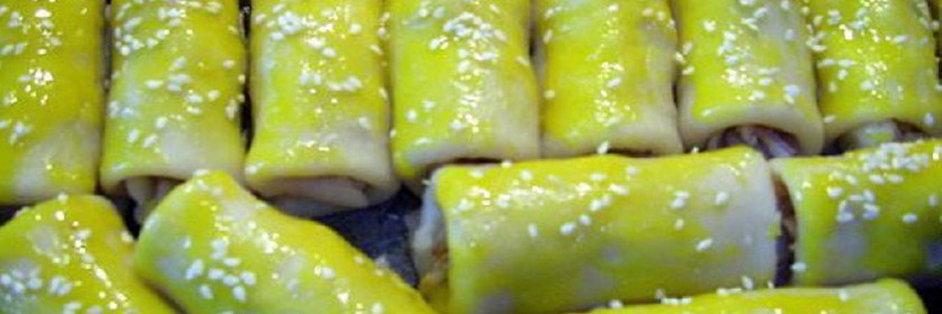 Рулетики с курицей